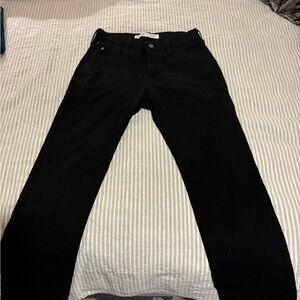 Levi's Women's Black Straight Leg Jeans